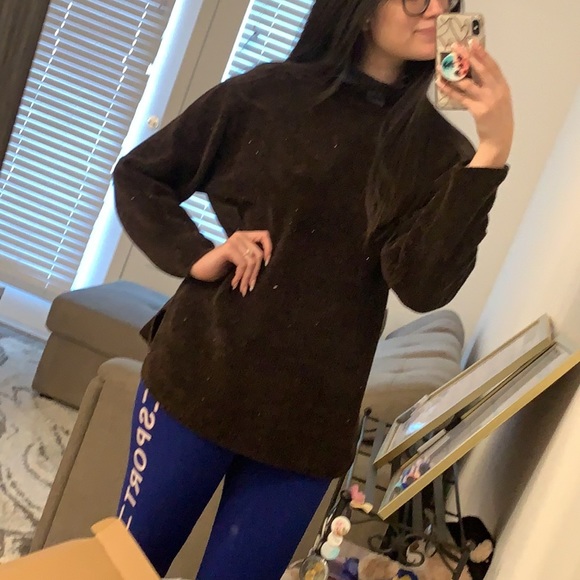 🔥 Sparkly Turtle neck oversized sweater - Picture 5 of 5